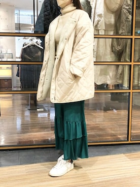 「EUCLAID（エウクレイド）のアイテム（テーラードジャケット）」を使った、EUCLAID Staffさん（レディース・161cm）の秋コーディネート