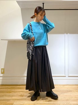 BARNYARDSTORM本部さん(レディース・158cm)の秋コーディネート