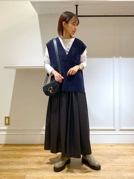 BARNYARDSTORM本部さん(レディース・158cm)の秋コーディネート