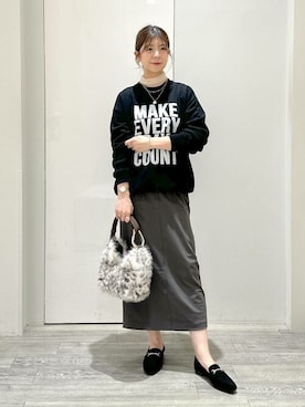 BARNYARDSTORM本部さん（レディース・164cm）の秋コーディネート