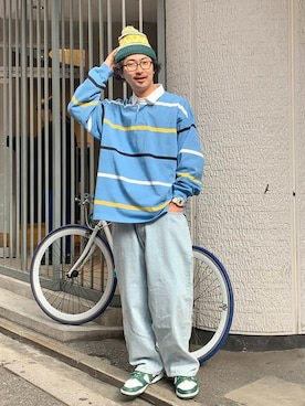 BEAMSさん（メンズ・185cm）の冬コーディネート