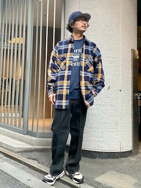 BEAMSさん（メンズ・185cm）の冬コーディネート