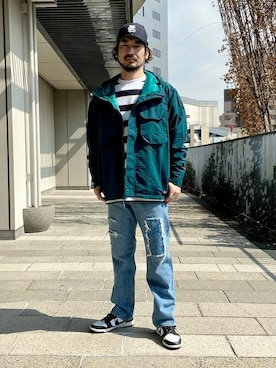 BEAMSさん(メンズ・181cm)の春コーディネート