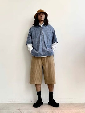 BEAMSさん（メンズ・182cm）の春コーディネート