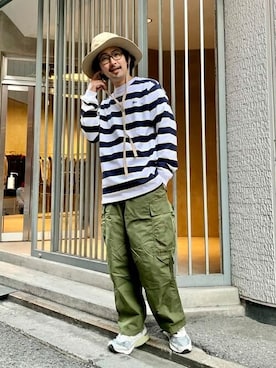 BEAMSさん(メンズ・185cm)の春コーディネート