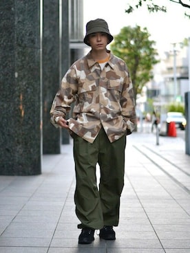 BEAMSさん（メンズ・168cm）の春コーディネート