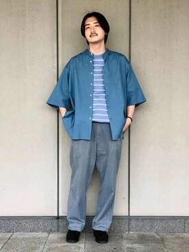 BEAMSさん（メンズ・176cm）の春コーディネート