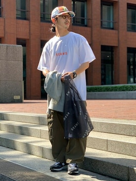 BEAMSさん（メンズ・169cm）の春コーディネート
