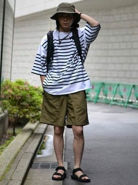 「ARC'TERYX（アークテリクス）のアイテム」を使った、BEAMSさん（メンズ・168cm）の春コーディネート
