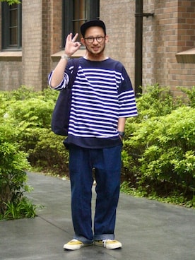 BEAMSさん（メンズ・171cm）の春コーディネート