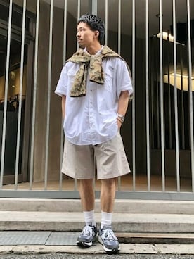 BEAMSさん（メンズ・176cm）の夏コーディネート
