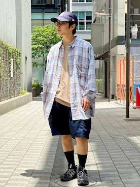 BEAMSさん（メンズ・170cm）の夏コーディネート