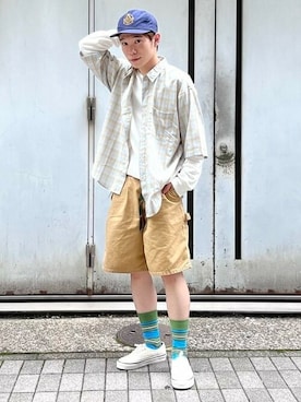 BEAMSさん(メンズ・168cm)の夏コーディネート