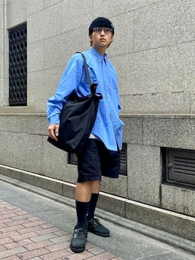 「CANTERA（カンテラ）のアイテム」を使った、BEAMSさん（メンズ・165cm）の夏コーディネート