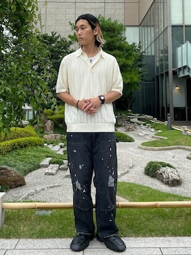 BEAMSさん（メンズ・175cm）の夏コーディネート