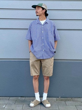 BEAMSさん（メンズ・176cm）の夏コーディネート