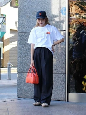 BEAMSさん(レディース・160cm)の夏コーディネート