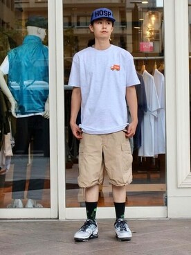 BEAMSさん(メンズ・168cm)の夏コーディネート
