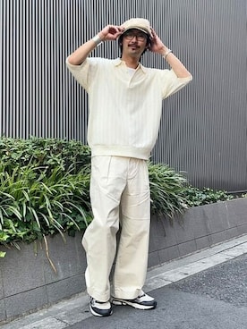 BEAMSさん（メンズ・185cm）の夏コーディネート