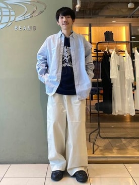 BEAMSさん（メンズ・168cm）の秋コーディネート