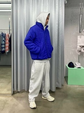 「BEAMS（ビームス）のアイテム（ジャケット/アウター）」を使った、BEAMSさん（メンズ・174cm）の秋コーディネート
