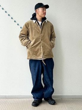 「BEAMS（ビームス）のアイテム（ジャケット/アウター）」を使った、BEAMSさん（メンズ・172cm）の秋コーディネート