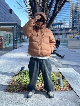 BEAMSさん(メンズ・169cm)の冬コーディネート