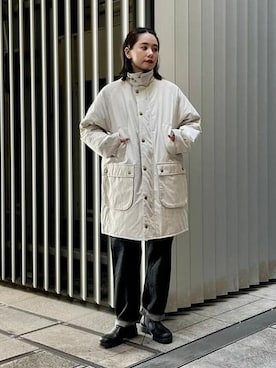 「BEAMS BOY（ビームスボーイ）のアイテム（パンツ）」を使った、BEAMSさん（メンズ・162cm）の冬コーディネート