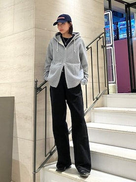 BEAMSさん（レディース・164cm）の冬コーディネート