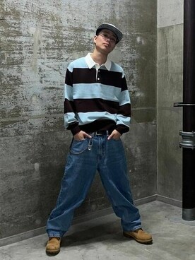 BEAMSさん（メンズ・181cm）の冬コーディネート