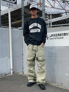 BEAMSさん（メンズ・178cm）の冬コーディネート