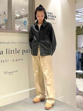 「BEAMS（ビームス）のアイテム（ブルゾン）」を使った、BEAMSさん（メンズ・170cm）の冬コーディネート