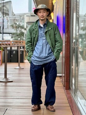 BEAMSさん（メンズ・171cm）の春コーディネート