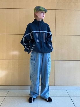 「ABU GARCIA（アブ・ガルシア）のアイテム（ジャケット/アウター）」を使った、BEAMSさん（レディース・163cm）の春コーディネート