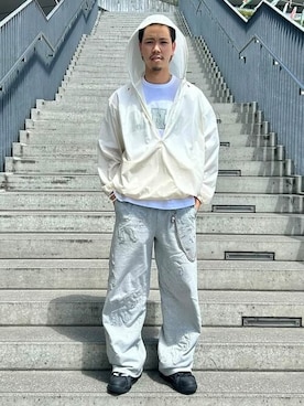 「BEAMS（ビームス）のアイテム（ブルゾン）」を使った、BEAMSさん（メンズ・182cm）の春コーディネート