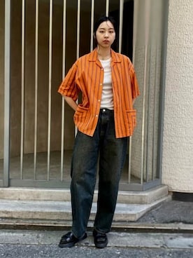 「Ray BEAMS（レイビームス）のアイテム」を使った、BEAMSさん（メンズ・179cm）の夏コーディネート