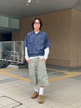 BEAMSさん(メンズ・170cm)の夏コーディネート