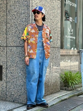 BEAMSさん（メンズ・169cm）の夏コーディネート