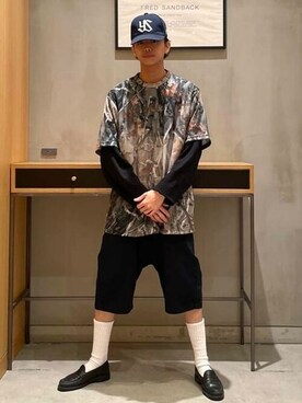 BEAMSさん（メンズ・169cm）の夏コーディネート