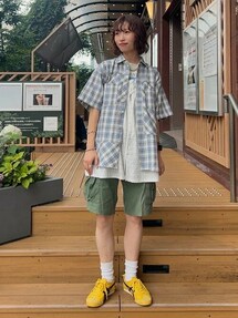 BEAMS BOY / カットワーク キャミソールを使った人気ファッション