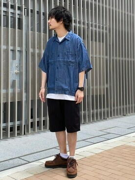 BEAMSさん（メンズ・175cm）の夏コーディネート