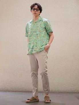BEAMSさん（メンズ・186cm）の夏コーディネート