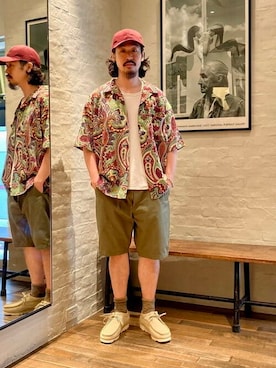 BEAMSさん(メンズ・173cm)の夏コーディネート