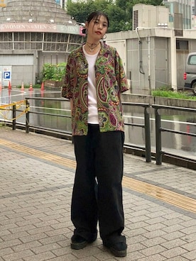 BEAMSさん（レディース・164cm）の夏コーディネート