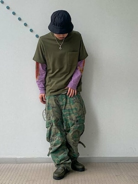 BEAMSさん(メンズ・163cm)の夏コーディネート