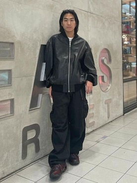 「BEAMS（ビームス）のアイテム（ブルゾン）」を使った、BEAMSさん（メンズ・170cm）の夏コーディネート