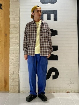 「BEAMS（ビームス）のアイテム（シャツ/ブラウス）」を使った、BEAMSさん（メンズ・170cm）の夏コーディネート