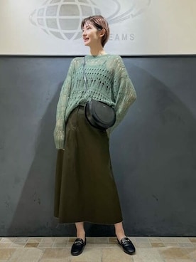 BEAMSさん（レディース・173cm）の夏コーディネート