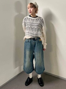 BEAMSさん（レディース・152cm）の秋コーディネート