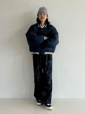 「BEAMS（ビームス）のアイテム（ジャケット/アウター）」を使った、BEAMSさん（メンズ・173cm）の秋コーディネート